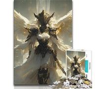 Puzzle fantasy da 1000 pezzi con guerriere, regalo per adulti, per ammazzare il tempo durante le vacanze Ogni pezzo è unico Gioco divertente e stimolante per tutta la famiglia (50x75cm)