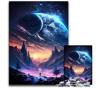 Puzzle fantasy di Twilight galattico da 1000 pezzi per adulti, gioco interattivo per famiglie, sfida mentale, giocattolo educativo 50x75CM/19,68x29,52 pollici