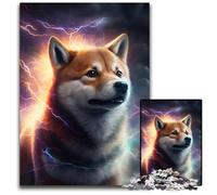 Puzzle Fantasy Dog da 1000 pezzi per adulti, puzzle impossibili per adulti, attività per famiglie, decorazioni fai da te per la casa, regalo di Natale 26X38CM/10,23x14,96 pollici