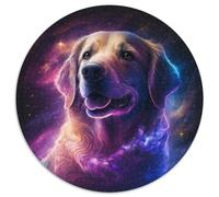 Puzzle Fantasy Dog da 1000 pezzi per adulti, puzzle in cartone fai da te, decorazione, sfida mentale, per adulti, famiglia, regalo di Natale 67,5x67,5 cm