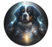 Puzzle Fantasy Dog da 1000 pezzi per adulti, puzzle rotondo da 1000 pezzi, gioco per adulti, regalo per famiglie, gioco interattivo, sfida mentale, 67,5x67,5 cm