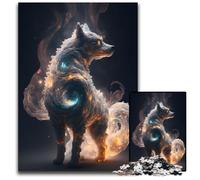 Puzzle Fantasy Dog Made Of Stars da 1000 pezzi per adulti, puzzle in cartone, sfida per la mente, regalo educativo per adolescenti, 26X38CM/10,23x14,96 pollici