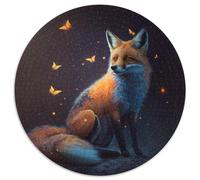 Puzzle Fantasy Fox da 1000 pezzi per adulti, puzzle in cartone, gioco interattivo per famiglie, regalo creativo con grafica colorata, 67,5x67,5 cm