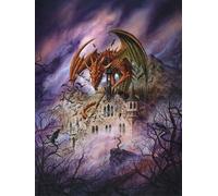 Puzzle fantasy gotico per adulti - Snagov - Puzzle mistico da 1000 pezzi - Puzzle con opere d'arte magiche - Prodotto in Gran Bretagna