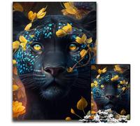 Puzzle Fantasy Leopard da 1000 pezzi per adulti, puzzle per adulti, attività divertenti a casa, regalo di compleanno, regali da viaggio 26X38CM/10,23x14,96 pollici