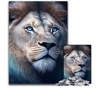 Puzzle Fantasy Lion da 1000 pezzi per adulti, gioco creativo per famiglie e decorazioni per la casa, regalo di Natale perfetto per adolescenti, 50x75CM/19,68x29,52 pollici