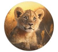 Puzzle Fantasy Lion da 1000 pezzi per adulti, Halloween, Pasqua, Capodanno, 67,5x67,5 cm