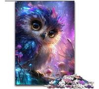 Puzzle Fantasy Owl da 1000 pezzi per adulti e adolescenti, giocattolo educativo antistress, ideale come regalo per tutta la famiglia (26x38cm)