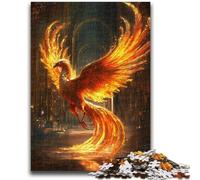 Puzzle Fantasy Phoenix da 1000 pezzi per adulti e adolescenti, giochi rilassanti che migliorano l'amore tra coppie per bambini dai 14 anni in su, 26x38cm