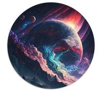 Puzzle Fantasy Planet Landscape da 1000 pezzi per adulti, rompicapo educativo, decorazione artistica per casa e ufficio, età 14+, 67,5x67,5 cm
