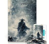 Puzzle fantasy Samurai da 1000 pezzi per adolescenti, gioco di intelletto, relax mentale, taglio di qualità, regalo per le vacanze (50x75cm)