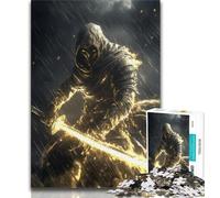 Puzzle fantasy Samurai Ninja da 1000 pezzi per adulti e ragazzi, giocattoli, giochi educativi, decorazione murale antistress (38x26cm)