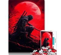 Puzzle fantasy Samurai Ninja da 1000 pezzi per adulti, per ammazzare il tempo in casa Ogni pezzo è unico Gioco divertente e stimolante per tutta la famiglia (75x50cm)