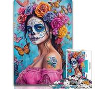 Puzzle Fantasy Skeleton 1000 pezzi Puzzle per adolescenti e adulti, giocattoli educativi ideali come regalo per tutta la famiglia 26x38cm
