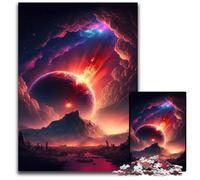 Puzzle Fantasy Sunset da 1000 pezzi per adulti, rompicapo per adolescenti, regalo perfetto per le feste, 50x75CM/19,68x29,52 pollici