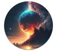 Puzzle Fantasy Sunset per adulti, puzzle da 1000 pezzi per adulti, relax e sfida, decorazioni per la casa colorate, amici, 67,5x67,5 cm.