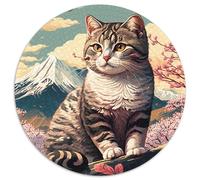 Puzzle Fantasy Tiger da 1000 pezzi per adulti, puzzle in cartone fai da te, decorazione, sfida per il cervello, per adulti, famiglia, regalo di Natale 67,5x67,5 cm