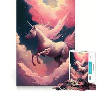 Puzzle fantasy unicorno e cavallo per adulti,1000 pezzi,gioco di memoria e allenamento per la mente,taglio preciso,finitura di alta qualità,un modo coinvolgente per trascorrere il tempo libero