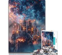 Puzzle fantasy universe landscape per adolescenti 2000 pezzi, aiuta il cervello ad allenare i giocattoli avvincenti per coltivare la pazienza, ottimo regalo 70x100cm