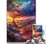 Puzzle fantasy Universe Landscape per adolescenti 2000 pezzi, giocattolo educativo intellettuale decomprimente, ottimi regali e giocattoli 70x100cm
