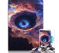 Puzzle fantasy universe landscape per adulti 2000 pezzi, difficile da completare ma divertente e umoristico gioco educativo per compleanni 70x100cm