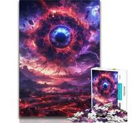 Puzzle fantasy Universe Landscape per adulti, 2000 pezzi, gioco educativo divertente e umoristico per compleanni, 70x100cm