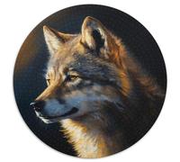 Puzzle Fantasy Wolf per adulti, puzzle da 1000 pezzi per adulti, regalo perfetto per genitori, amanti, amici - età 14+, 67,5x67,5 cm