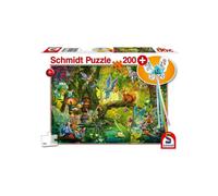 Puzzle Fate nella foresta - SCHMIDT SPIELE - 200 pezzi - Con bacchetta magica