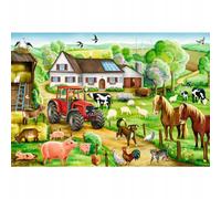 Puzzle Fattoria Allegra Schmidt Spiele 100 pezzi.