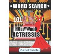 Puzzle Favorite Hollywood Word Search - 101 All Time Favorite Actres (Tascabile)