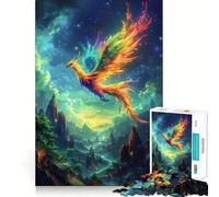 Puzzle "Fenice della Valle" da 1000 pezzi per adulti, gioco cognitivo da assemblare insieme, divertente pezzo da collezione (38x26cm)