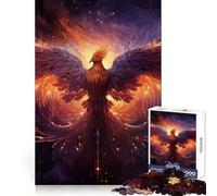 Puzzle "Fenice Nascente" da 1000 pezzi per adulti, stimola la memoria, regala divertimento e tranquillità, con taglio di alta qualità e un regalo memorabile (50x75cm)