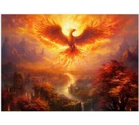 Puzzle "Fenice nel cielo", 300/500/1000 pezzi (1000 pezzi (50 x 75 cm)