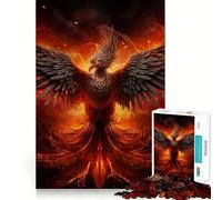 Puzzle "Fenice Rinascita" da 1000 pezzi per adulti, gioco di allenamento mentale, divertimento per tutta la famiglia, taglio di precisione, regalo perfetto (38x52cm)