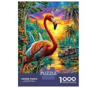 Puzzle Fenicottero 1000 Pezzi | Difficile E Sfidante | Giochi Di Puzzle E Decorativo Per Casa 70x50cm/1000pcs