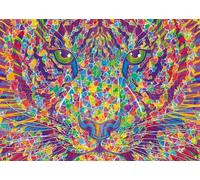 Puzzle Ferocia nel cuore della tigre 2000 pezzi