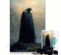 Puzzle Figura misteriosa nella nebbia per adulti, 1000 pezzi, gioco per esercizi mentali, relax, design, assemblaggio, (50x75cm)