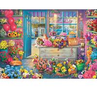 Schmidt - Puzzle Negozio di fiori colorati - 1000 Pezzi