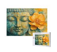 Puzzle Fiore Puzzle 3000 Pezzi Budda - Adatto ad Adulti e Principianti - Giochi Divertenti/Sfidanti/Impossible - DIY Hobby Creativi per Adulti Attività Artigianali - Regali per Uomini/Donne 2T-902