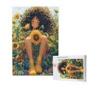 Puzzle Fiore Puzzle 3000 Pezzi Donna - Adatto ad Adulti e Principianti - Giochi Divertenti/Sfidanti/Impossible - DIY Hobby Creativi per Adulti Attività Artigianali - Regali per Uomini/Donne 2T-1917