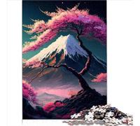 Puzzle Fiori ciliegio giapponesi Puzzle 1000 pezzi Giochi educativi Premium 100% riciclato in cartone adulti Famiglia Miglior regalo adulti e bambini 1000 pezzi (26x38 cm)
