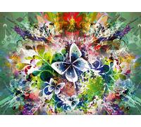 Puzzle Fiori Primaverili e Farfalle 3000 Pezzi