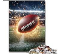 Puzzle Flame Rugby per adulti, 1000 pezzi, adatti dai 14 anni in su, idee regalo per migliorare la memoria (50x75cm)