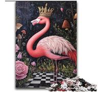Puzzle Flamingo Queen da 2000 pezzi per adolescenti e adulti, gioco stimolante Ogni pezzo è unico Gioco stimolante e divertente per tutta la famiglia (70x100cm)