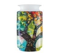 Puzzle Flower Vase, Building Model Kit, Creative Craft Activity, Sturdy Decorative Design, Ideal for Home Decoration and Relaxing Presents for Women and Mothers, 4.53x8.07 inches