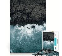 Puzzle fotografico di paesaggio oceanico per ragazzi, 1000 pezzi, gioco di intelligenza, divertimento in casa, taglio di qualità, regalo creativo (50x75cm)