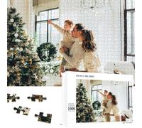 Puzzle Fotografico Personalizzato 1314/1000/520 Pezzi, Puzzle Con Foto E Testo, Per Compleanno, Natale O Halloween Di Famiglia O Degli Animali Domestici 1000