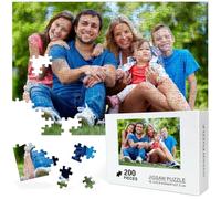 Puzzle fotografico personalizzato | Puzzle con immagini personalizzate | Crea il tuo regalo di puzzle per famiglia, moglie, coppia, lei, compleanno, Natale