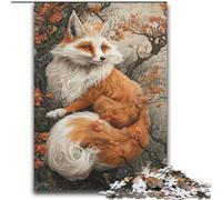 Puzzle Fox Art da 2000 pezzi per adulti e ragazzi, regalo di compleanno per trascorrere il tempo libero in casa, regali, arte murale per 14+ anni (70x100cm)
