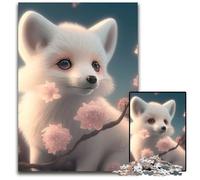 Puzzle Fox Baby 1000 pezzi per adulti Puzzle per adulti Rompicapo impegnativo Attività per famiglie Decorazione per la casa Regalo per le vacanze 1000 pezzi (75x50 cm)